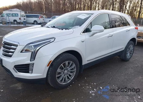 2017 Cadillac Xt5 Luxury из США, поврежденный, VIN 1GYKNDRS5HZ309888